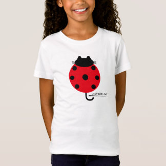Ladybird Cat T-shirt / てんとう虫ネコ Tシャツ