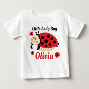 Ladybug Baby Personalizado T-Shirt
