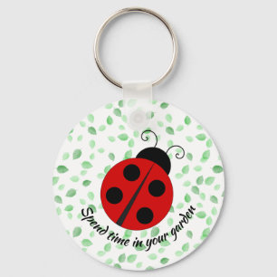 LadyBug e deixa Design Chaveiro
