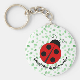 LadyBug e deixa Design Chaveiro