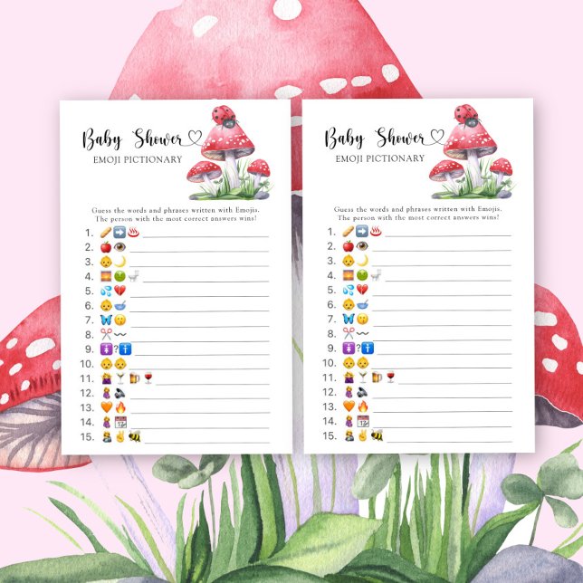 Ladybug - jogo de chá de fraldas emoji (Criador carregado)