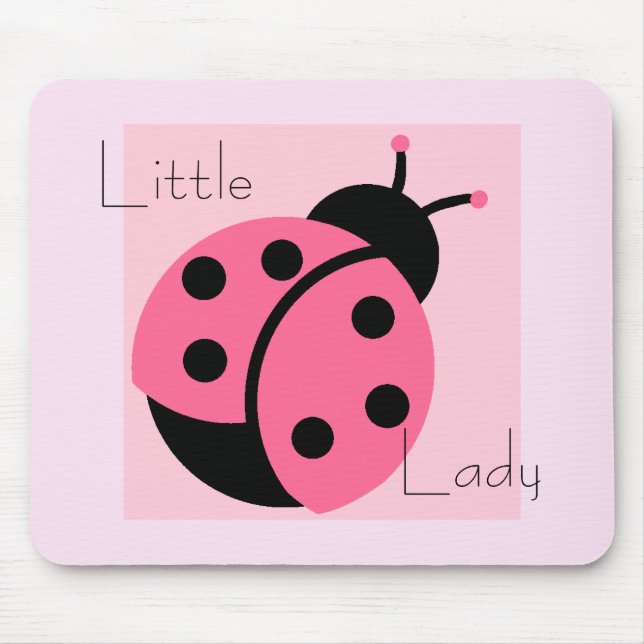 Ladybug "Little Lady" Mousepad (Frente)