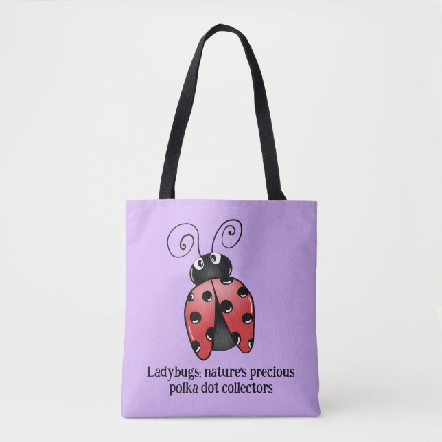Ladybug Love Tote Bag - Espalhar amor (Frente)