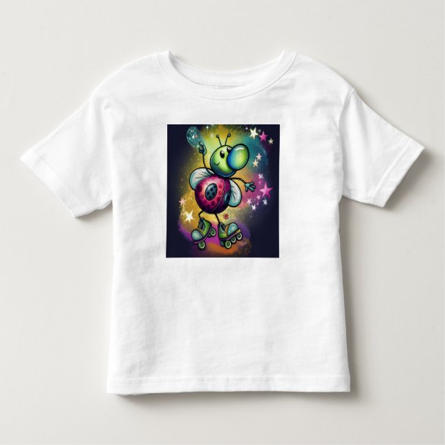 Ladybug Roller Disco T-Shirt (Frente)