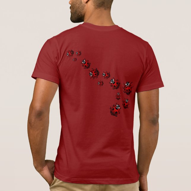 Ladybug T-shirts Ladybug Shirts Ladybug Gifts (Verso)