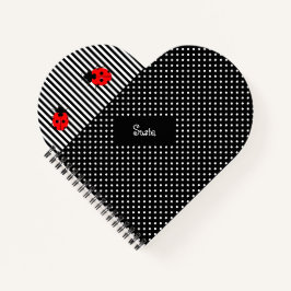 Ladybugs Heart Spiral Design Custom School