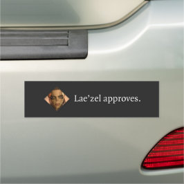 Lae'zel Aprova o Bumper Sticker Bate 3 da Porta de