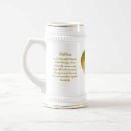 LAFALAISE Thomas Stein Caneca Branco/Ouro Estilo 3