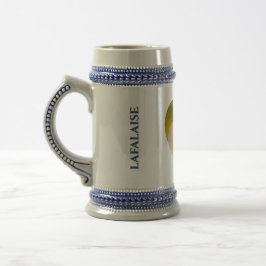 LAFALAISE Thomas Stein Caneca Cinza/Azul Estilo 35