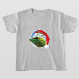Lagartixa de Natal - Camiseta Básica Infantil