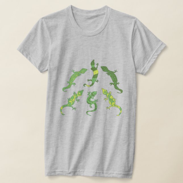 Lagartixas de Escalada. Camiseta (Postura )