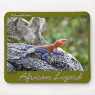 Lagarto africano Mousepad