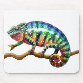 Lagarto Mousepad do camaleão da pantera