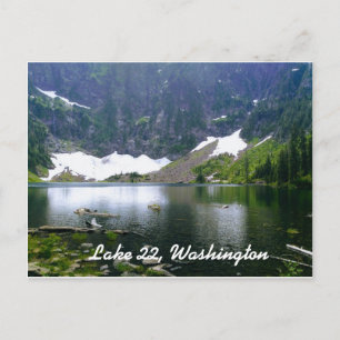 Lago 22, cartão postal Washington