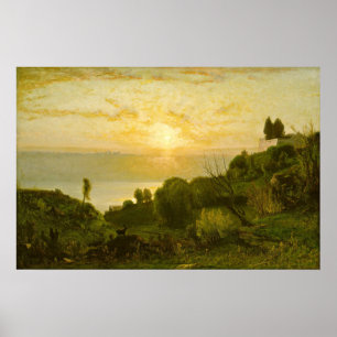 Lago Albano - George Inness Fine Art Poster