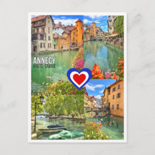 Lago Annecy - Cartão postal
