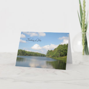 Lago Arborizado - Pensando em Você Cartão