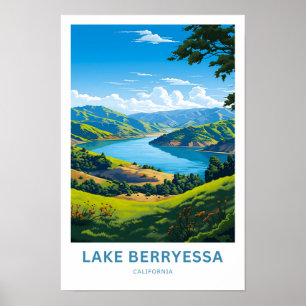 Lago Berryessa California Viagem Impressão