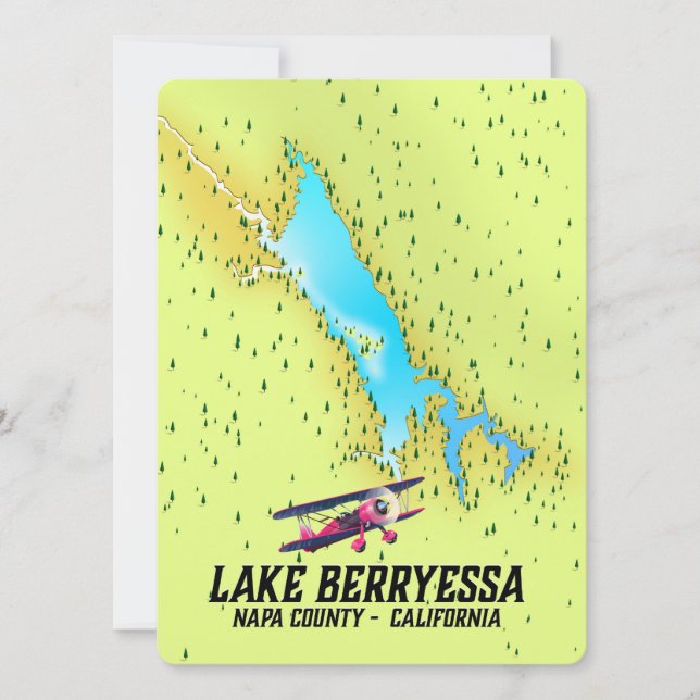 lago berryessa Condado de Napa, Califórnia (Frente)