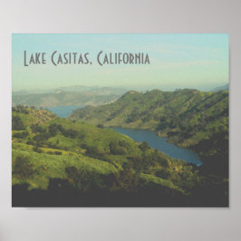 Lago Casitas, Califórnia - Poster