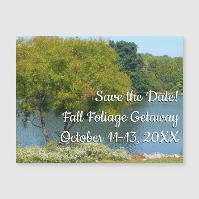 Lago Centenário em Ellicott, Maryland (Frente)