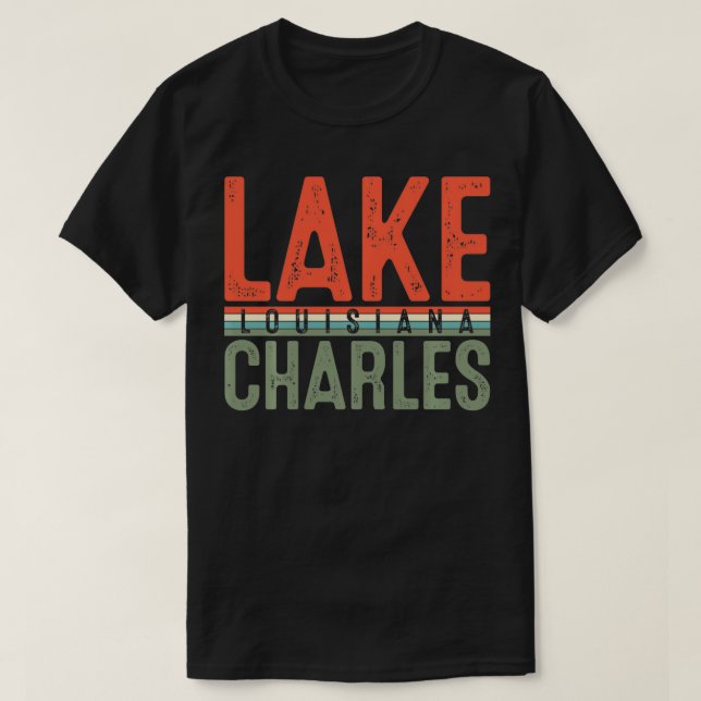 Lago Charles Louisiana Pullover (Frente do Design)