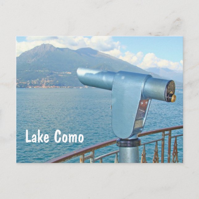 Lago Como - Cartão postal (Frente)