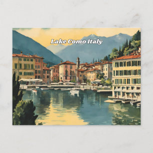 Lago Como, Cartão Postal Itália