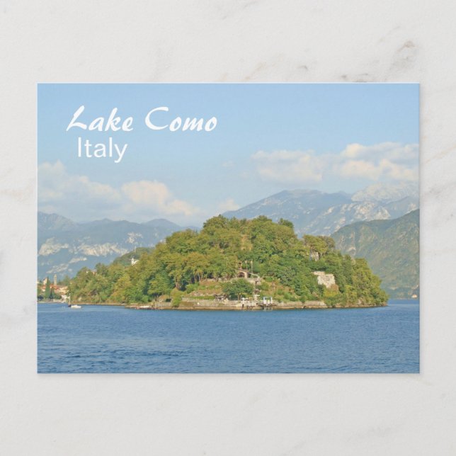 Lago Como, Itália - Cartão postal (Frente)