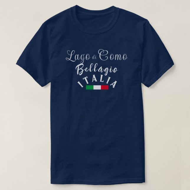 Lago Como T-Shirt (Frente do Design)