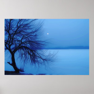 Lago congelado - Poster