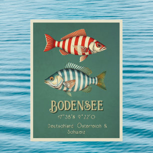 Lago Constance Bodensee Alemanha — Cartão postal d