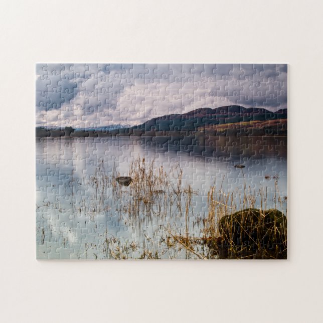 Lago de Menteith, Scotland Jigsera quebra-cabeça (Horizontal)