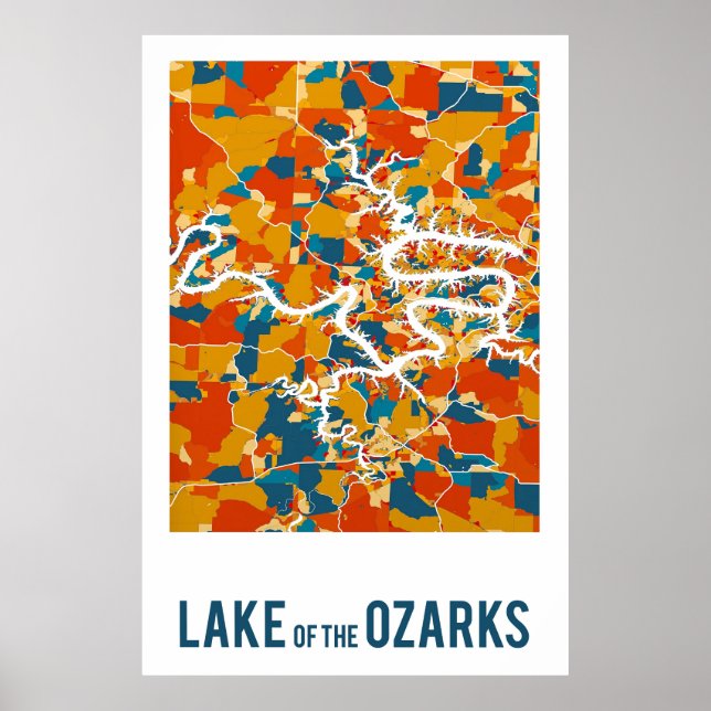 Lago de Ozarks Poster (Frente)