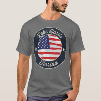 Lago Harris - T-Shirt Patriótica Florida Souvenir