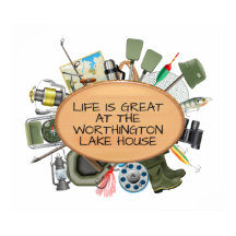 Lago House - Pesca - Poster