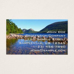 Lago Jordan Pond I no Parque Nacional Acadia