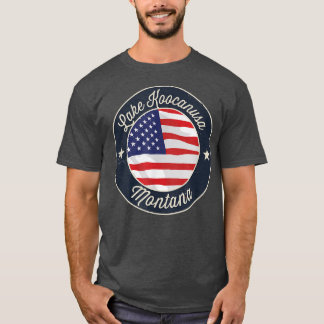 Lago Koocanusa - Camiseta Comemorativa Patriótica 