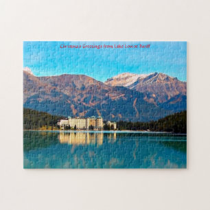 Lago Louise Banff. Quebra-cabeça