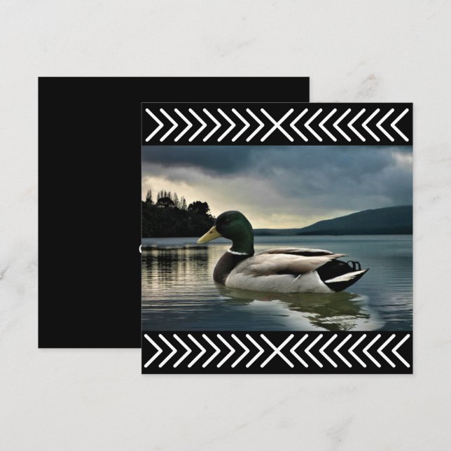Lago Mallard Duck (Frente/Verso)