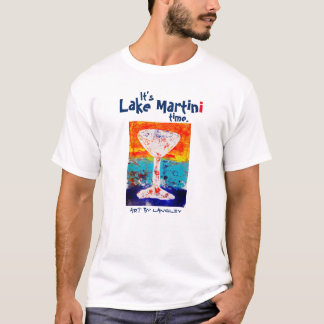 Lago Martin do "tempo" Alabama t-shirt de
