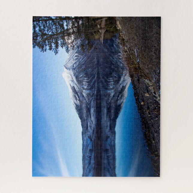 Lago McDonald, quebra-cabeça 16x20 do parque (Vertical)