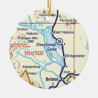 Lago Newfound, Enfeites de natal de Mapa NH