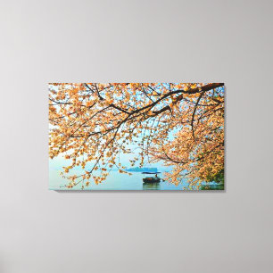 Lago Oeste em Hangzhou, China - Canvas estendida