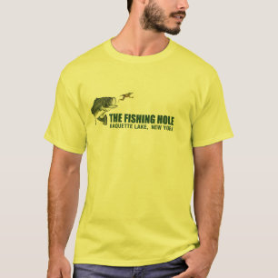 Lago Raquette da camisa da pesca da perda
