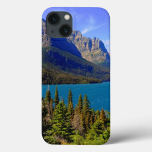 Lago st. Mary, parque nacional de geleira, Montana