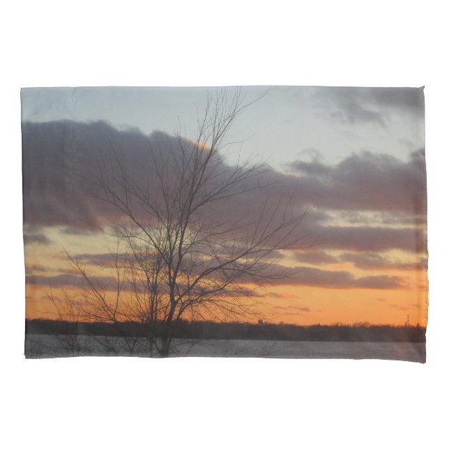 Lago Sunset Pillowcase (Frente)