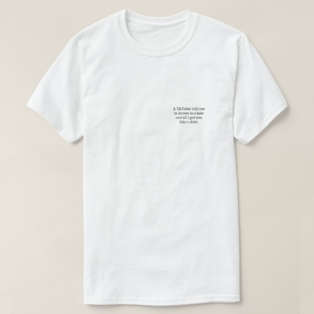 Lago T-Shirt (Frente do Design)