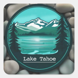 Lago Tahoe e autocolante