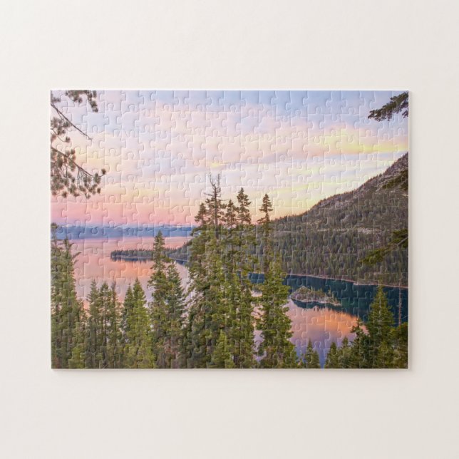 Lago Tahoe Nevada. Quebra-cabeça (Horizontal)
